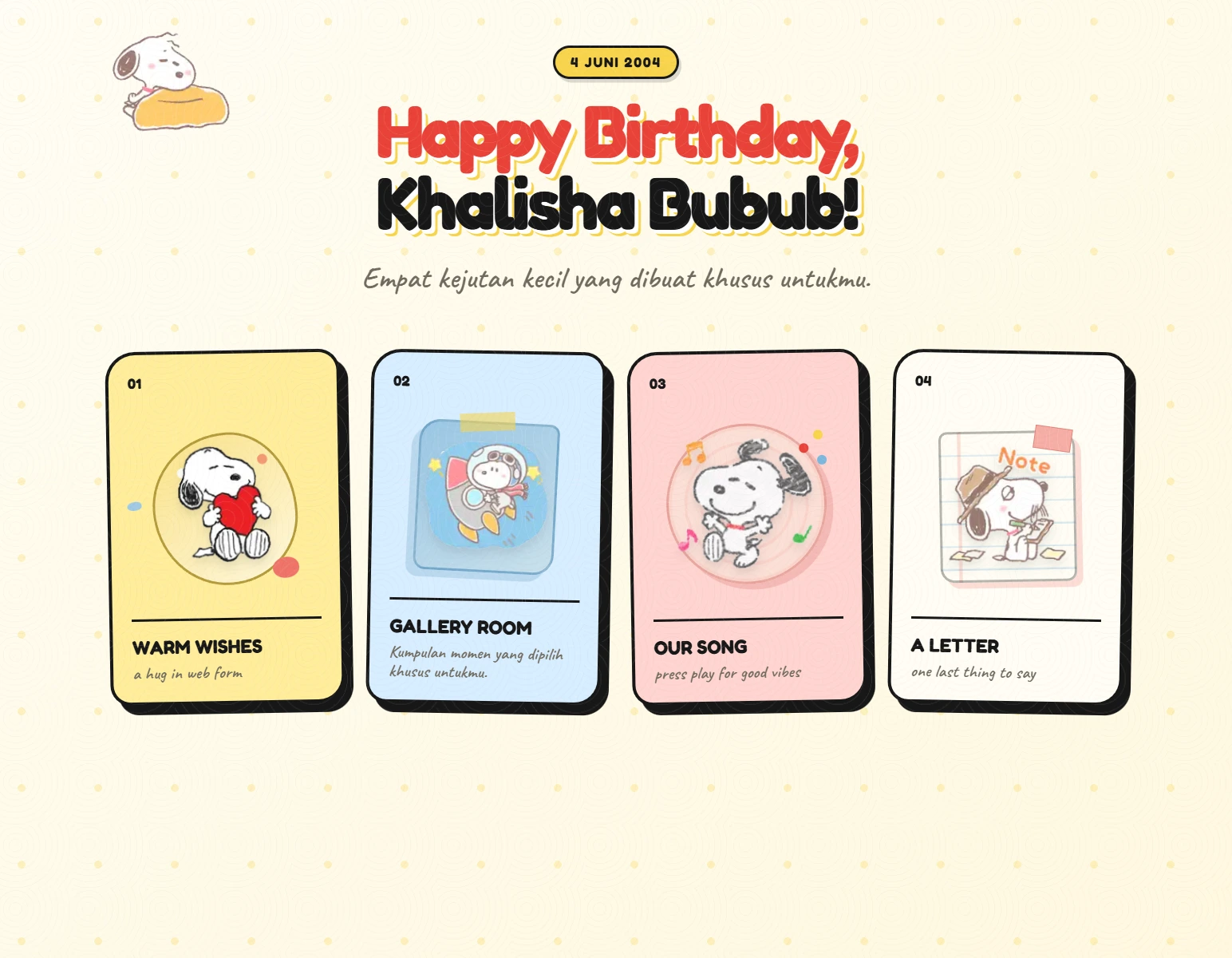 Birthday Scrapbook